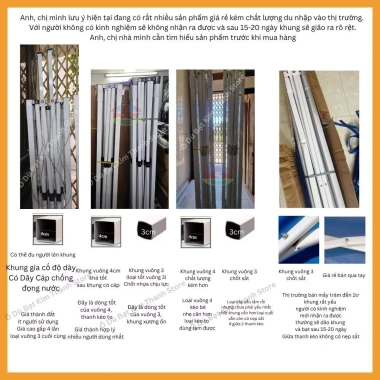Nhà Bạt Di Động Gấp Gọn 10 Màu, Khung Thép Sơn Tĩnh Điện, Che Mưa Nắng, Kích Thước 2x2, 3x3, 3x6 Giá Ưu Đãi 870k