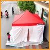 Nhà Bạt Gấp Gọn 3x3m Màu Đỏ Quây 4 Mặt, Cửa Kéo Khoá Ra Vào Thiết Kế Đặc Biệt 6