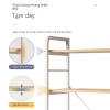 Nhà bếp đa năng tầng rau di động, kèm rack lò vi sóng - Giá ưu đãi 645.139₫ 7