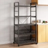 Nhà bếp đa năng tầng rau di động, kèm rack lò vi sóng - Giá ưu đãi 645.139₫ 9