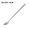 Nhà bếp Thanh Trà tay cầm dài thép không gỉ, thìa khuấy cà phê, muỗng sữa - giá 7.700đ 5