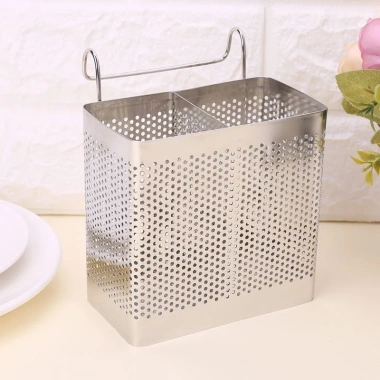 Nhà Bếp Treo Đũa Inox Thìa Nĩa Dao Kéo Giá Đỡ - Tiết kiệm không gian, inox bền, chỉ 36.300₫