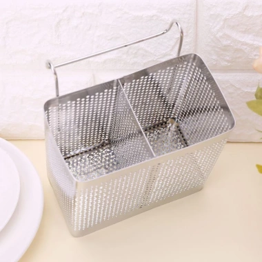 Nhà Bếp Treo Đũa Inox Thìa Nĩa Dao Kéo Giá Đỡ - Tiết kiệm không gian, inox bền, chỉ 36.300₫