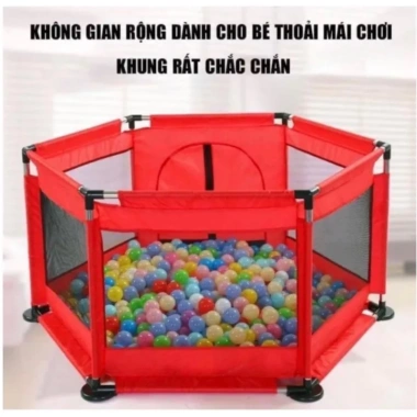 Nhà Bóng Gấp Gọn Cho Bé - Khung Inox Chắc Chắn, Giá Ưu Đãi 229.000₫