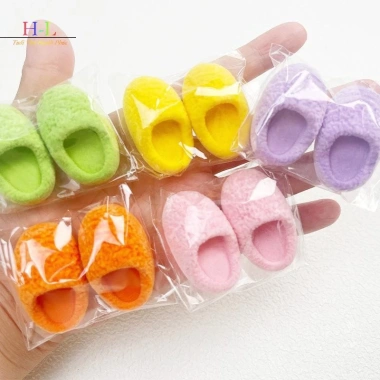 Nhà Búp Bê 1/12 HL Mô Phỏng Dép Sang Trọng, Giày Trang Trí, Phụ Kiện Thu Nhỏ - 44.990 VND