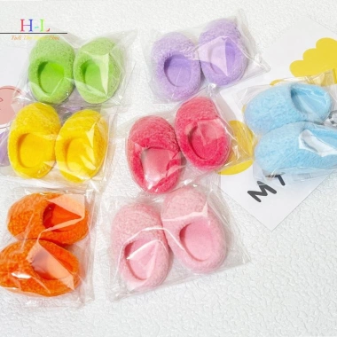 Nhà Búp Bê 1/12 HL Mô Phỏng Dép Sang Trọng, Giày Trang Trí, Phụ Kiện Thu Nhỏ - 44.990 VND