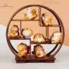 Nhà Búp Bê DIY Phụ Kiện Thu Nhỏ Bogu Rỗng - Kệ Trưng Bày Giá Để Mô Hình Trang Trí LMWU 2