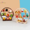 Nhà Búp Bê DIY Phụ Kiện Thu Nhỏ Bogu Rỗng - Kệ Trưng Bày Giá Để Mô Hình Trang Trí LMWU 4