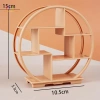 Nhà Búp Bê DIY Phụ Kiện Thu Nhỏ Bogu Rỗng - Kệ Trưng Bày Giá Để Mô Hình Trang Trí LMWU 6