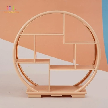 Nhà Búp Bê DIY Phụ Kiện Thu Nhỏ Bogu Rỗng - Kệ Trưng Bày Giá Để Mô Hình Trang Trí LMWU