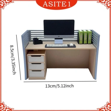 Nhà Búp Bê Mini Trang Trí 1/12 – Bàn Búp Bê Nhỏ Mô Phỏng Thực Tế, Đồ Chơi Thủ Công