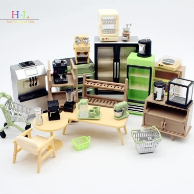 Nhà búp bê thu nhỏ lưới không gian - Máy ép trái cây mini - Phụ kiện mô hình