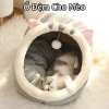 Nhà cho mèo và chó - Giường Mèo Êm Ái có vòng tai, cục bông tròn, đồ chơi - Giá 118.800 VND