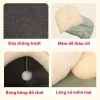 Nhà cho mèo và chó - Giường Mèo Êm Ái có vòng tai, cục bông tròn, đồ chơi - Giá 118.800 VND 3
