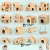 Nhà ngủ gỗ hamster nhiều hình đa dạng, chỉ 30.000 VND - Tiết kiệm cho thú cưng