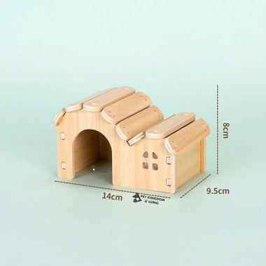 Nhà ngủ gỗ hamster nhiều hình đa dạng, chỉ 30.000 VND - Tiết kiệm cho thú cưng