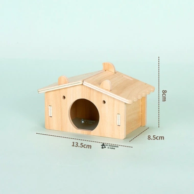 Nhà ngủ gỗ hamster nhiều hình đa dạng, chỉ 30.000 VND - Tiết kiệm cho thú cưng