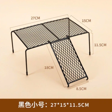 Nhà sàn cầu thang cho gà rút, chim cút, chuột hamster, kệ thức ăn – giá chỉ 20.214 8