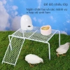 Nhà Sàn Cầu Thang Đa Năng Cho Gà Rutin, Chim Cút, Chuột Hamster và Kệ Thức Ăn - 20.556 VND
