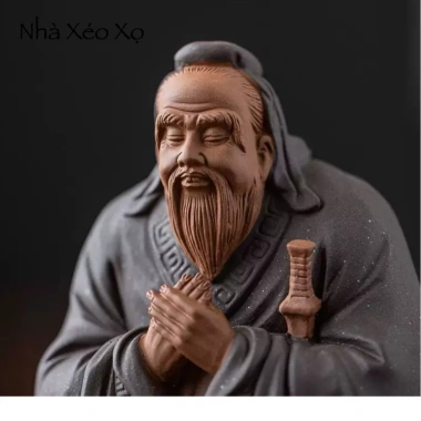 Nhà Xéo Xọ - Tượng Khổng Tử Phong Thủy Bột Đá Bàn Trà, Bàn Làm Việc - 188.800₫ 7