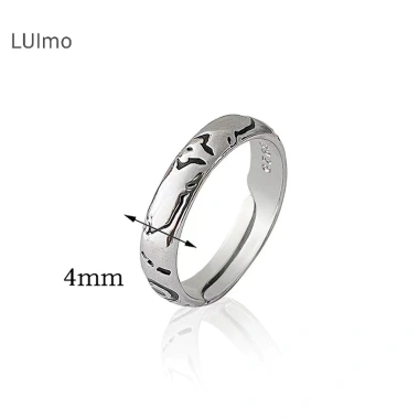 Nhẫn Anime Unisex Điều Chỉnh Trang Sức Cosplay Thời Trang SBS Quà Tặng Dự Tiệc