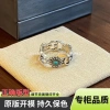 Nhẫn Bạc 925 Đá Tự Nhiên Đôi Cánh & Hoa Daisy - Thanh Lịch, Giá Ưu Đãi 234k