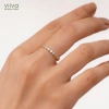 Nhẫn Bạc 925 Mạ Vàng 14K Đính Đá CZ Bảo Hành Eternity R5.228.403 Giá 469k