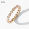 Nhẫn Bạc 925 Mạ Vàng 14K Đính Đá CZ Bảo Hành Eternity R5.228.403 Giá 469k 2