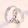 Nhẫn bạc 925 mặt nhám unisex mạ vàng trắng DUYSON SILVER ND14 – Đơn giản cá tính, giá 800k 6