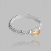 Nhẫn Bạc 925 Twist Gem Ring Of The Sun - xoắn sang trọng, giá ưu đãi 764.500₫ 2