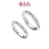 Nhẫn bạc cặp đôi LiLi S925 cao cấp trơn cách điệu Erastus Giá ưu đãi 3,207,000₫ 5