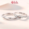 Nhẫn bạc cặp đôi LiLi S925 đính đá CZ cao cấp All Of Love - Giá ưu đãi 2.254.000₫ 4