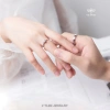 Nhẫn bạc đôi TLEE Endless Love tự điều chỉnh size Nhẫn nam nữ 800k giảm từ 960k 8