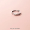Nhẫn bạc đôi TLEE mẫu tim ghép nửa - Giá ưu đãi 640.000₫, chất lượng JEWELRY ND212 5