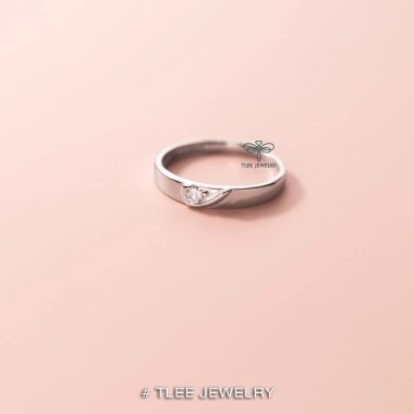 Nhẫn bạc đôi TLEE mẫu tim ghép nửa - Giá ưu đãi 640.000₫, chất lượng JEWELRY ND212 5