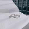 Nhẫn bạc đôi TUNASILVER – Đặt làm theo yêu cầu, ảnh video thật, giá 590k 2