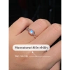 Nhẫn bạc mặt trăng MS mặt tròn thiết kế nhẹ nhàng - Giá ưu đãi 475.000đ