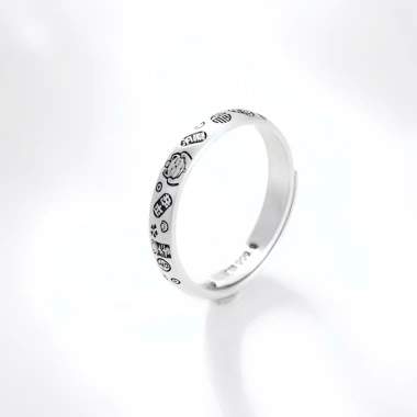 Nhẫn Bạc Mèo Thần Tài May Mắn Gõ Cửa 100% S999 - Giảm giá 650k (SUN)