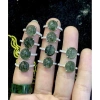 Nhẫn bạc nguyên chất mặt đá phong thủy oval - Giá chỉ 550.000đ, giảm 121.000đ 6