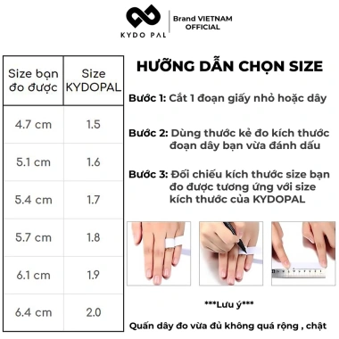 Nhẫn bạc nữ 925 KYDOPAL đính đá - Trang sức cao cấp Hỏa Tốc 555k 6