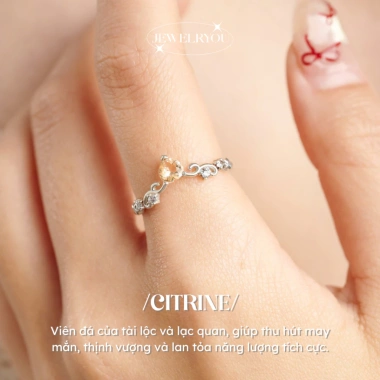 Nhẫn bạc nữ 925 MAJESTY Jewelryou - shape vương miện, trái tim sang trọng, thanh lịch, giá ưu đãi 1,356,000 VND 2