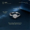 Nhẫn Bạc nữ GRA NLJ4 gắn Moissanite Xi Bạch Kim - Giá chỉ 1,438,000₫ 8