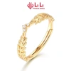 Nhẫn bạc nữ LiLi S925 đính đá CZ hình cây ô liu Aylin - Giá ưu đãi 2.243.000₫