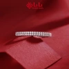 Nhẫn bạc nữ LiLi S925 đính kim cương Moissanite cao cấp - Đơn giản sang trọng, giá chỉ 3.166.000đ 4