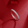 Nhẫn bạc nữ LiLi S925 đính kim cương Moissanite cao cấp - Đơn giản sang trọng, giá chỉ 3.166.000đ 5