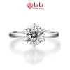Nhẫn bạc nữ LiLi S925 Eloise hình bông tuyết đính kim cương Moissanite cao cấp - Giá ưu đãi 2,144,000₫ 4