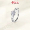 Nhẫn bạc nữ LiLi S999 đính đá CZ hình cỏ 4 lá Kalani - Giá 1.692.000₫