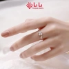 Nhẫn bạc nữ LiLi S999 đính đá CZ hình cỏ 4 lá Kalani - Giá 1.692.000₫ 6