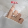 Nhẫn bạc nữ LiLi S999 đính đá CZ hình cỏ 4 lá Kalani - Giá 1.692.000₫ 8