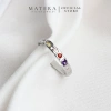 Nhẫn bạc nữ MATERA S925 đính đá ngũ sắc hào quang - New Arrivals giảm 22% 6